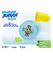 Playmobil Junior Aqua - Vandhjulet Med Babyhaj - 71688 - 6 Dele