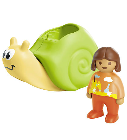 Playmobil Junior - Sneglevippe Med Raslefunk... - 71699 - 2 Dele