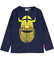 Danefæ Bluse - Organic Danebasic - Dk Navy Erik