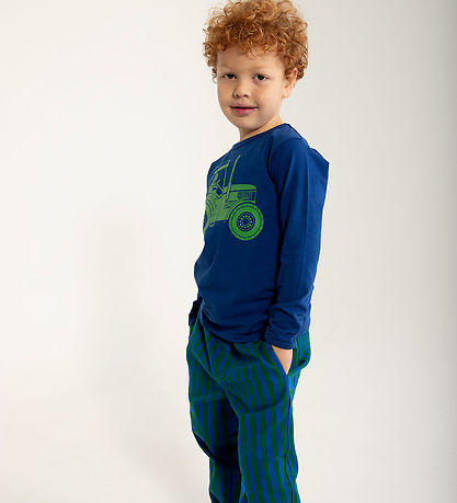 Danefæ Bukser - Danefrede Stretch Canvas Pants - Deep Blue/Dark 