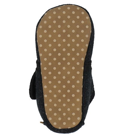 Mikk-Line Hjemmesko - Prewalker Felt - Dark Grey Melange