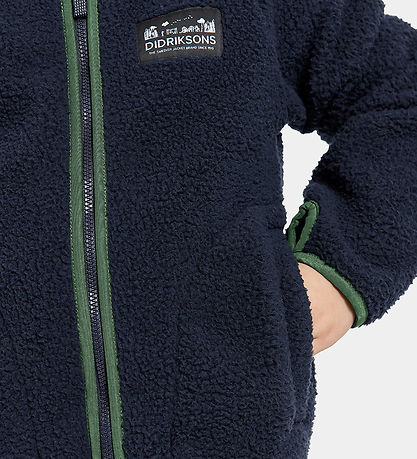 Didriksons Fleecejakke - Gibbs - Navy