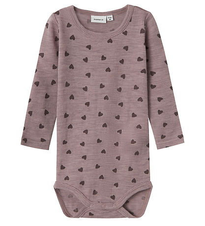 Name It Body l/æ - Uld - NbfWang - Purple Dove