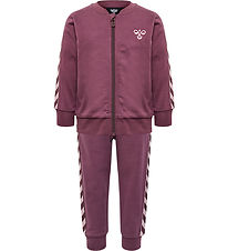 Hummel Sweatset - HmlBille - Huckleberry