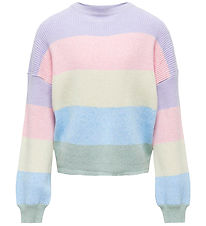 Kids Only Bluse - Strik - Noos - KogSandy - Lavendula/Roseate