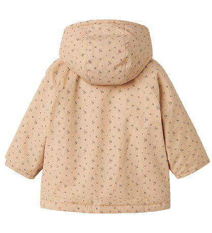 Lil Atelier Vinterjakke - NbfGerda Padded - Rugby Tan