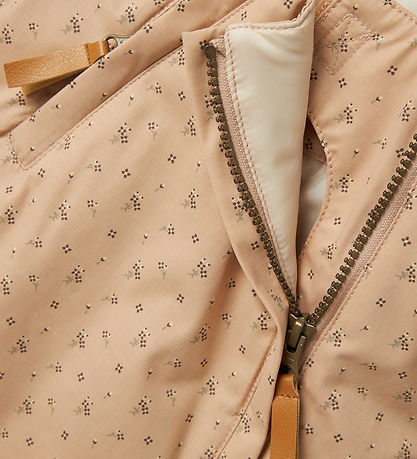 Lil Atelier Vinterjakke - NbfGerda Padded - Rugby Tan