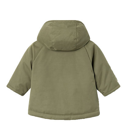 Lil Atelier Vinterjakke - NbmGodo Padded - Kalamata