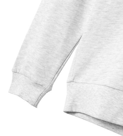 LMTD Hættetrøje - Noos - NlnNizu - Light Grey Melange