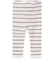 Name It Leggings - Uld - Noos - NbfWang - Snow White/Purple Dove