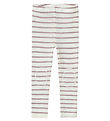 Name It Leggings - Uld - Noos - NmfWang - Snow White/Purple Dove
