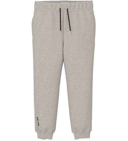 Name It Sweatpants - NkmNokas - Grey Melange