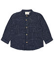 The New Skjorte - TnsLoke - Navy Blazer Check