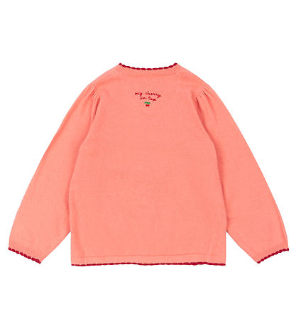 Konges Sløjd Cardigan - Bomuld/Uld - Alexa - Powder Pink