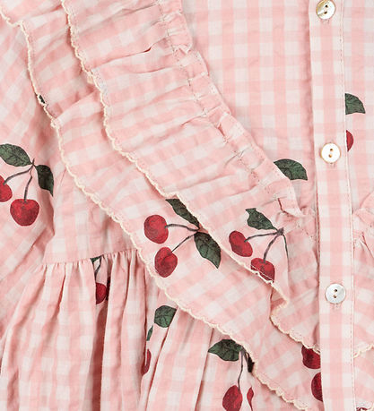 Konges Sløjd Kjole - Kim Frill - Cherry Check