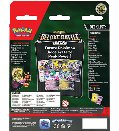Pokémon Samlekort - Deluxe Battle Deck - Miraidon ex