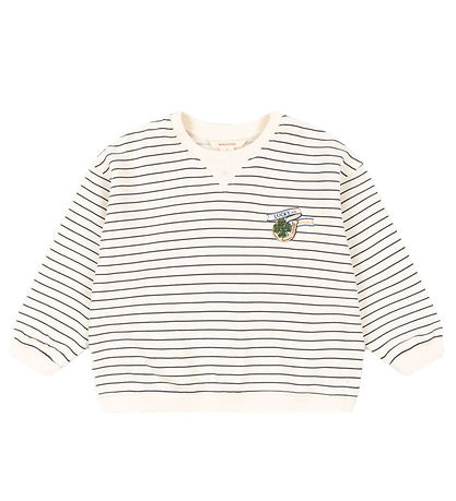 Konges Sløjd Sweatshirt - Amio - Antique White/Ombre Blue