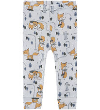 Name It Leggings - Uld - NbmWillit - Gray Dawn/AOP