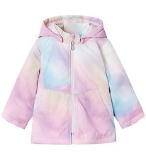 Name It Dynejakke - NmfMaxi - Orchid Ice/Tie Dye