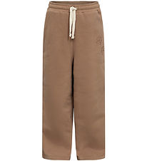 Sofie Schnoor Sweatpants - Cashew Brown m. Print