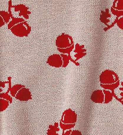 FUB Bukser - Uld - Acorn - Ecru/Red