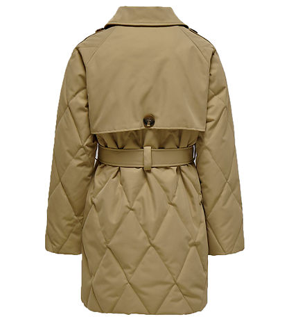 Kids Only Dynejakke - Quilted - KogMauda - Petrified Oak