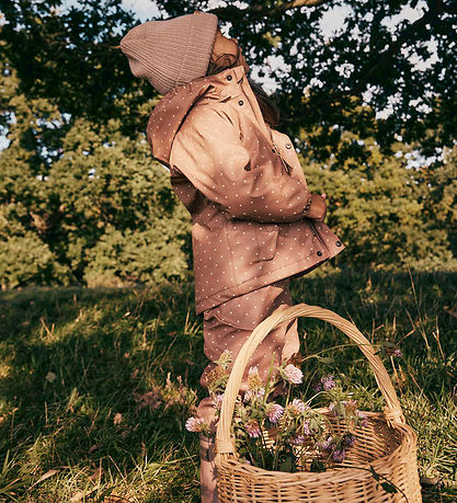 Lil' Atelier Regntøj - PU - NmfLadry10 - Beaver Fur