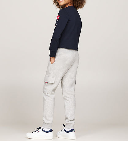 Tommy Hilfiger Sweatpants - Monotype - Light Grey Heather