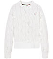 Tommy Hilfiger Bluse - Strik - Chenille - Ivory Petal