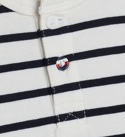 Tommy Hilfiger Bluse - Nautical Stripe - Desert Sky Stripe