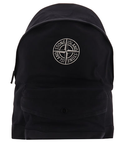 Stone Island Rygsæk - Sort m. Logo
