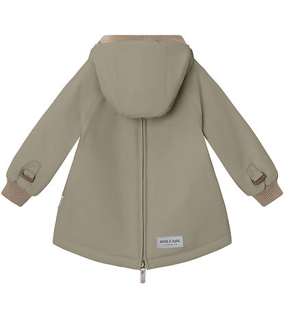 Mini A Ture Vinterjakke - Babywen Fleece - Vert
