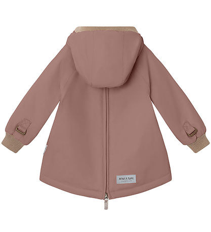 Mini A Ture Vinterjakke - Babywen Fleece - Light Plum