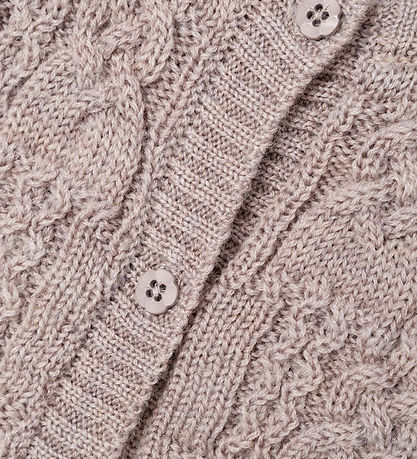 Name It Cardigan - Uld - Strik - NmfWrilla - Purple Dove
