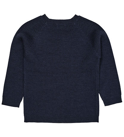 Copenhagen Colors Bluse - Strik - Uld - Navy