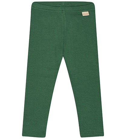 Petit Piao Leggings - Rib - Modal - Emerald Green