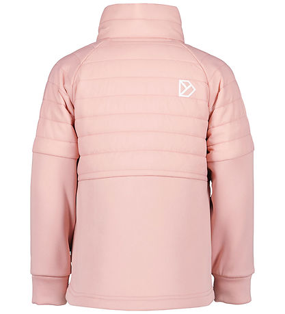 Didriksons Softshelljacka - Filur Hybrid - Dusty Pink