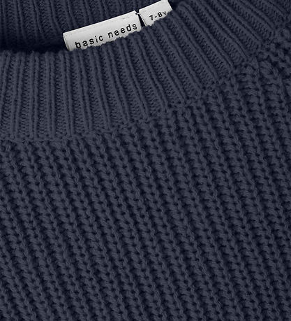 Name It Bluse - Strik - Cropped - NkfVenja - Dark Sapphire