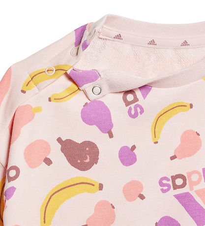 adidas Performance Sweatsæt - I Fruit FT Jog - Rosa