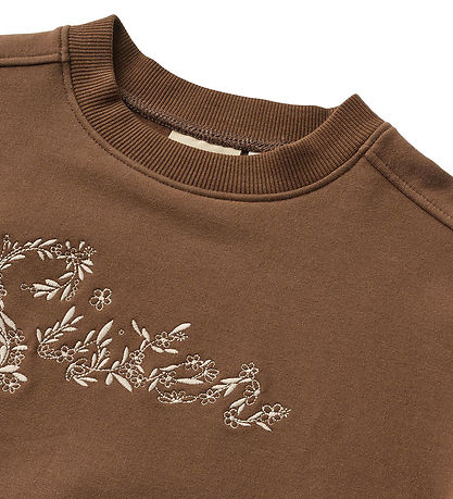 Wheat Sweatshirt - Eliza - Coffee Bean
