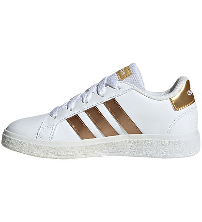 adidas Performance Sko - Grand Court 2.0 K - Hvid/Guld