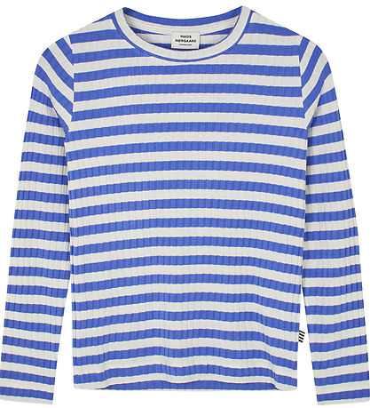 Mads Nørgaard Bluse - Talika - Amparo Blue/Vanilla Ice