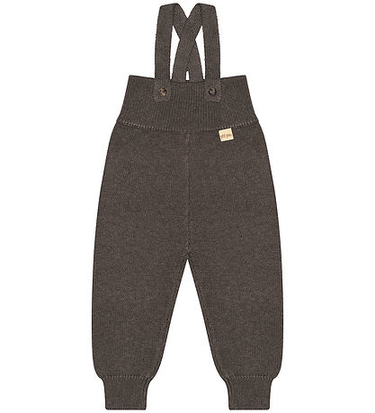 Petit Piao Smækbukser - Strik - Dark Oak