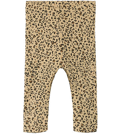Name It Leggings - Rib - NbfNillie - Lattè