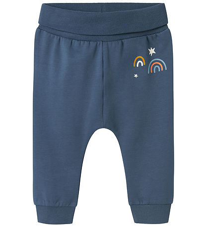 Name It Sweatpants - NbmVonne - Bering Sea/Rainbow