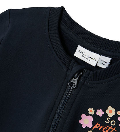 Name It Sweatcardigan - NbfVrille - Darl Sapphire/Flowers