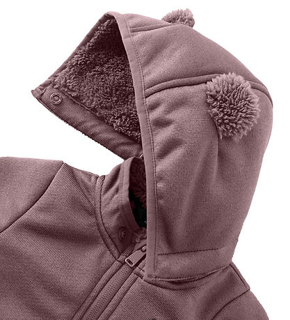 Name It Softshelljakke m. Fleece - NbnMada08 - Grape Shake m. Ør
