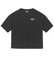 EA7 T-shirt - Svart m. Blå
