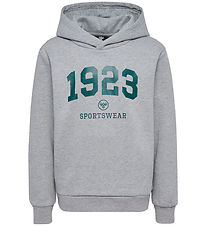Hummel Hættetrøje - hmlNipps - Light Grey Melange