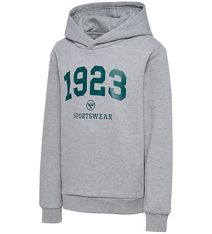 Hummel Hættetrøje - hmlNipps - Light Grey Melange